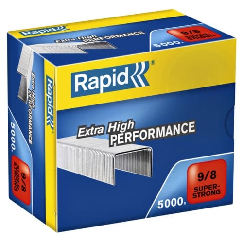Rapid SuperStrong Nietjes 9/8mm - 5000 stuks - Gegalvaniseerd
