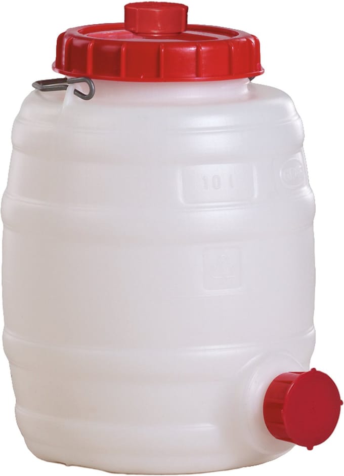GRAF Universeel-vat 10 liter rond van voedselveilig PE