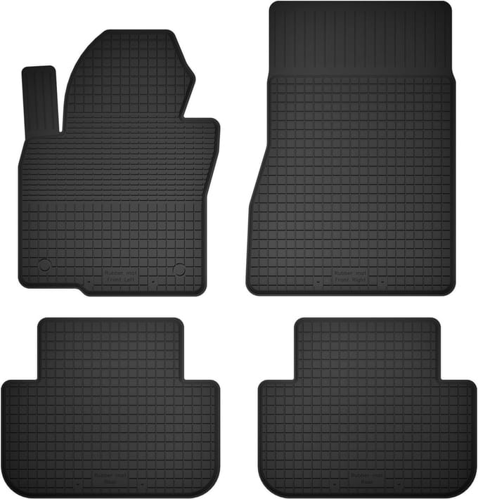 Wielganizator BasicProtect Serie - Rubberen Automattenset - BMW X5 E70 - 4 Stuks - Weerbestendig