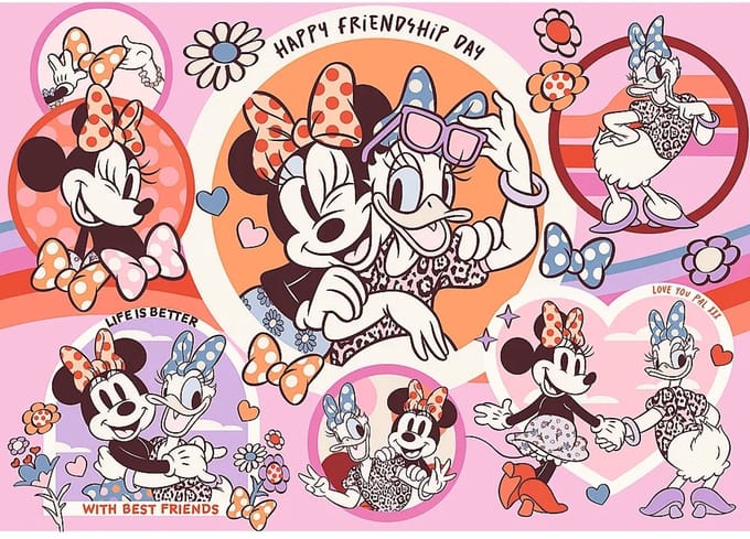 Trefl puzzel Minnie Mouse gewoonten - 200 stukjes - kinderpuzzel.