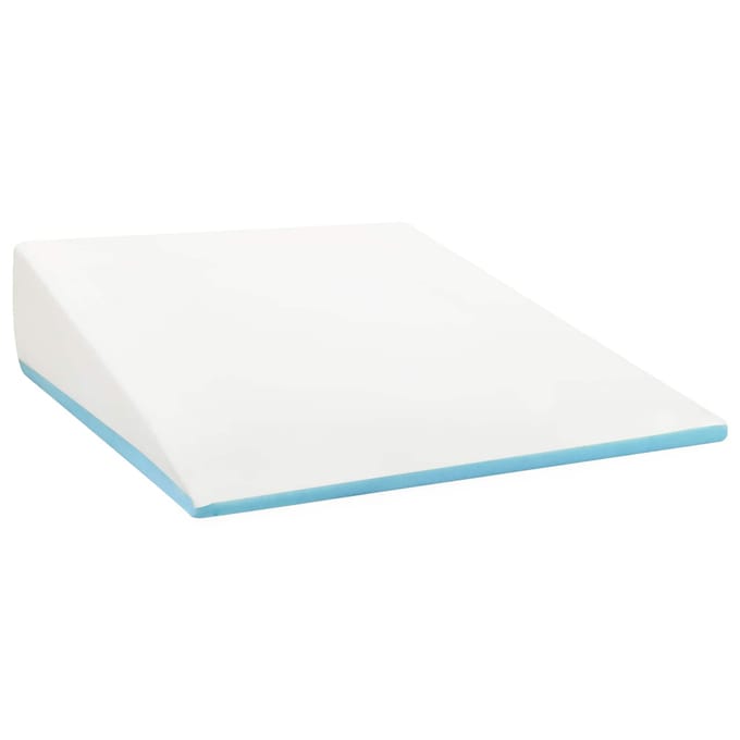 vidaXL - Wedge - Kussen - 69 - x - 64 - x - 19 - cm - Medium - Traagschuim - Grijs