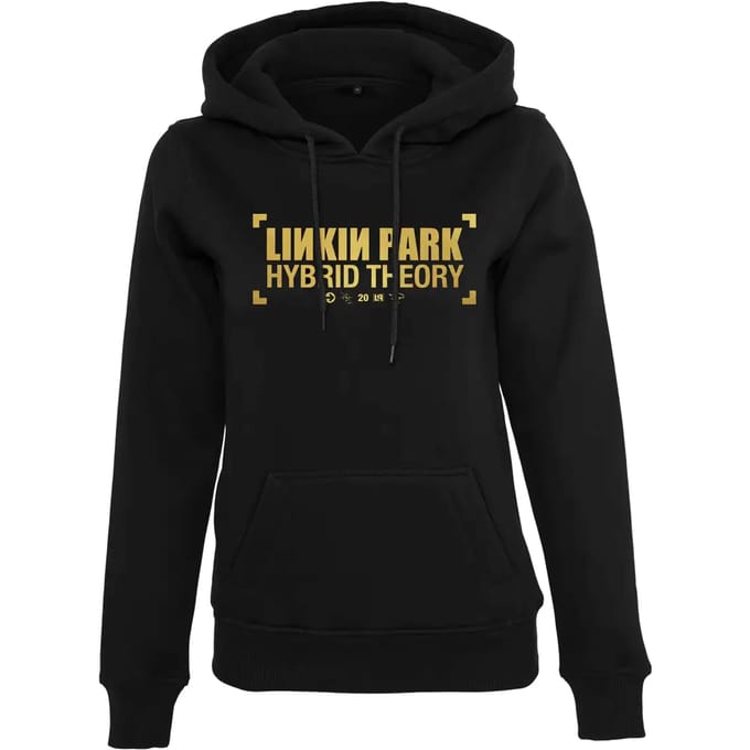 Merchcode Linkin Park - Linkin Park Anniversay Logo Hoodie/trui - S - Zwart