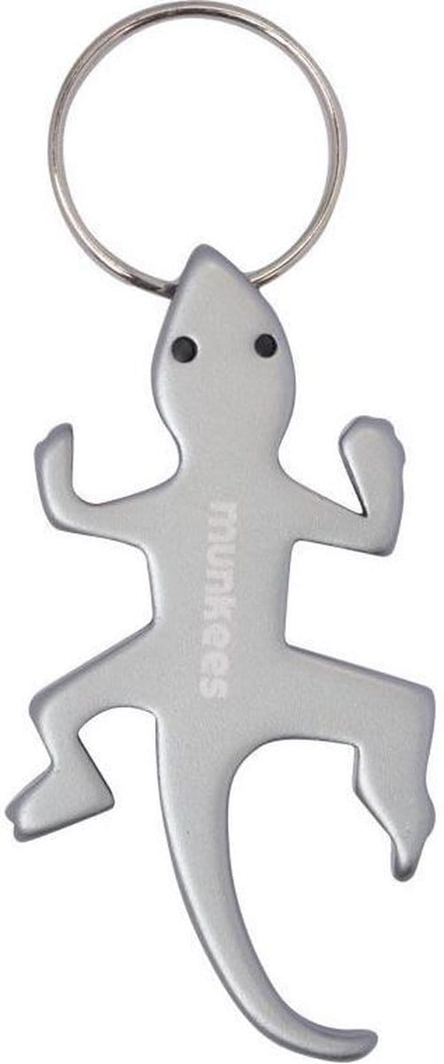 Munkees Flesopener Hagedis Grijs Staal 6,6 Cm