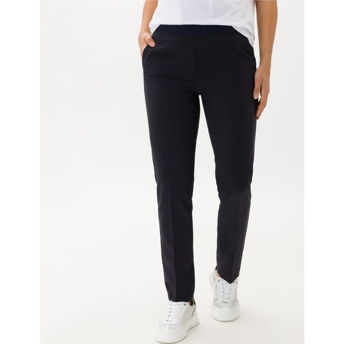 Raphaela by Brax Dames Sweatpants  Style LIV navy, donkerblauw, maat 40K