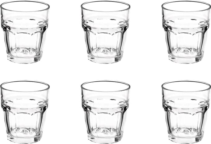 Rocco Bormioli Rock Bar Waterglas - 29cl - 6 stuks