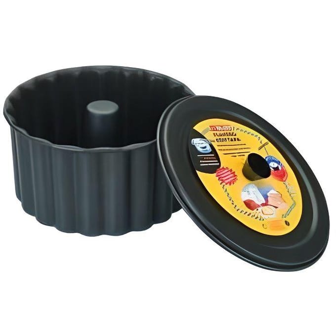 Moule à pudding - Ibili - 825016 - Antiadhésif - 16 cm - Couvercle inclus