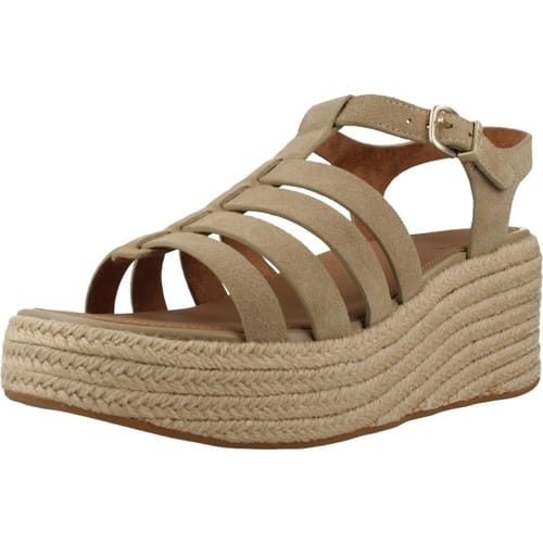 Fitflop Visserssandalen van bruin leer