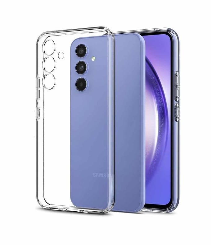 Cityhoesje - Siliconen Backcover geschikt voor Samsung A57 - Transparant