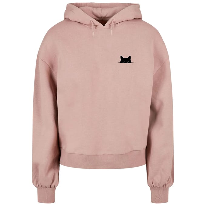Dames Hoodie Merchcode Halloween Cat