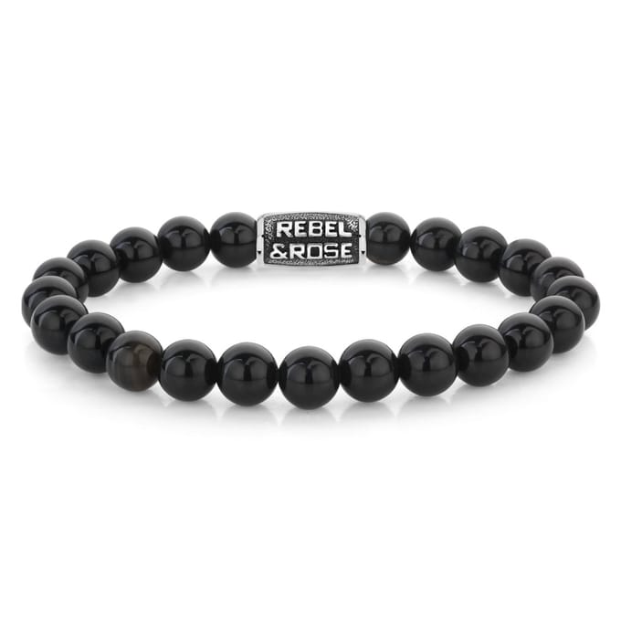 Armband - Staal/Beads | Rebel & Rose