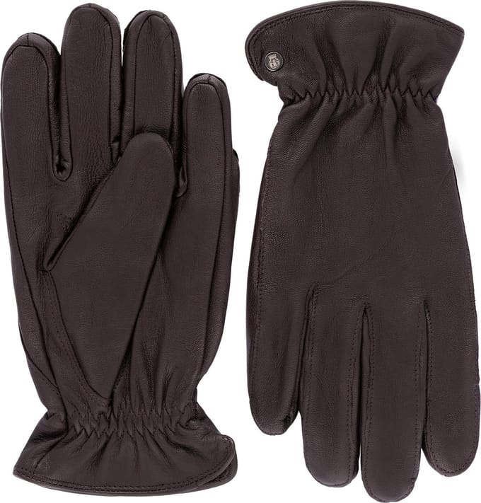 Roeckl Detroit Leren Heren Handschoenen Maat 9,5 - Coffee