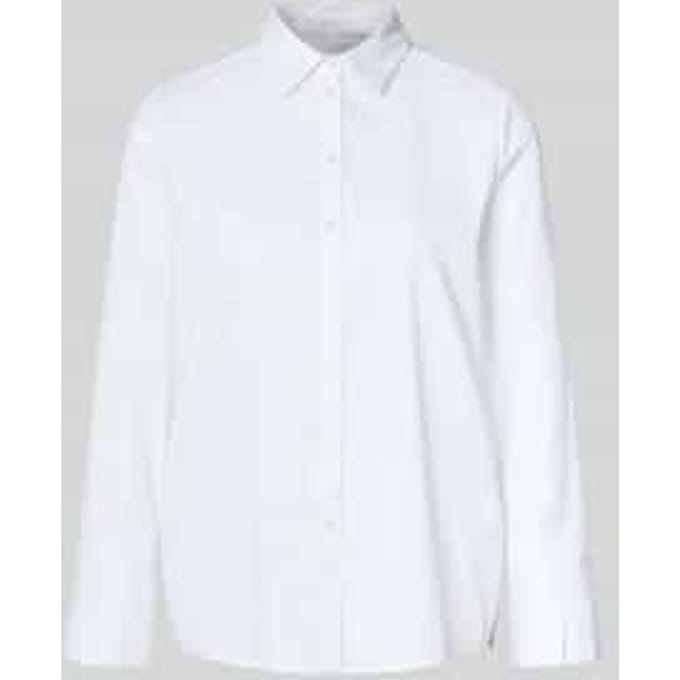 Overhemdblouse met knoopsluiting