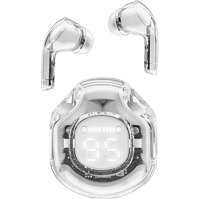 Handsfree Bluetooth Acefast T8, TWS, Wit