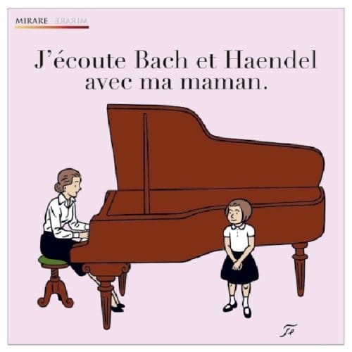 Anne Queffélec, Zhu Xiao-Mei - J'écoute Bach Et Haendel Avec Ma Maman (CD)