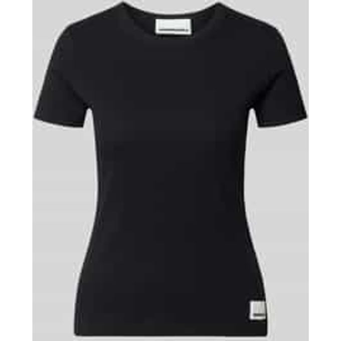 slim fit T-shirt van katoenmix model 'KARDAA'