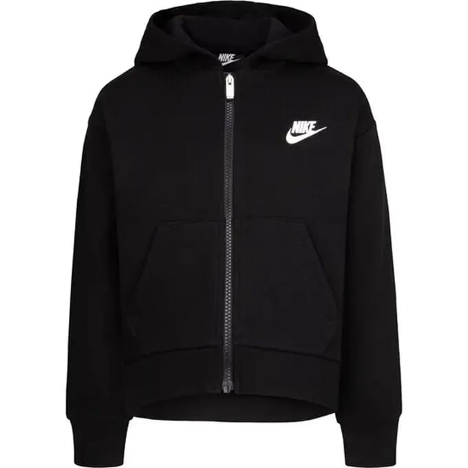 Fleece capuchontop en -broekje voor meisjes Nike Club