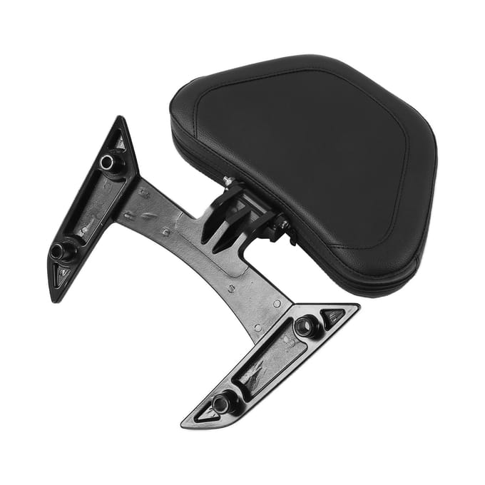 Zwart Leer Passagiers Rugleuning met Beugel Vervanging voor Gold Wing Automatische DCT 2018?2021 gray