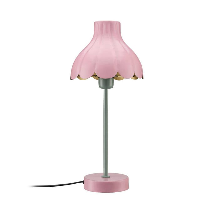 PR Home Wera tafellamp, roze/groen, hoogte 47 cm, metaal