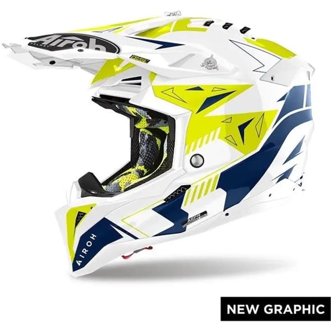 Motorhelm Airoh Aviator 3 Spin