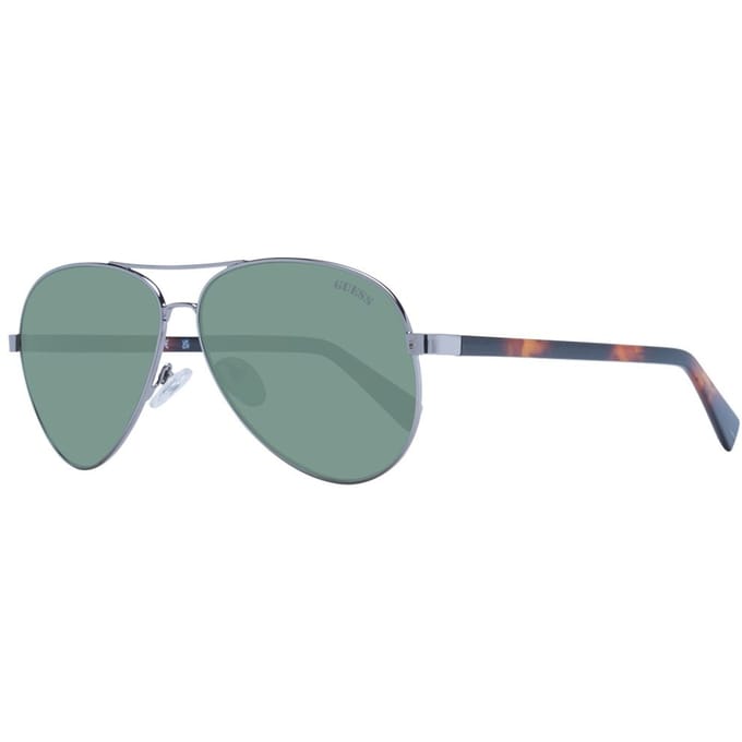 Aviator Zonnebril Metalen Montuur Groene Lens
