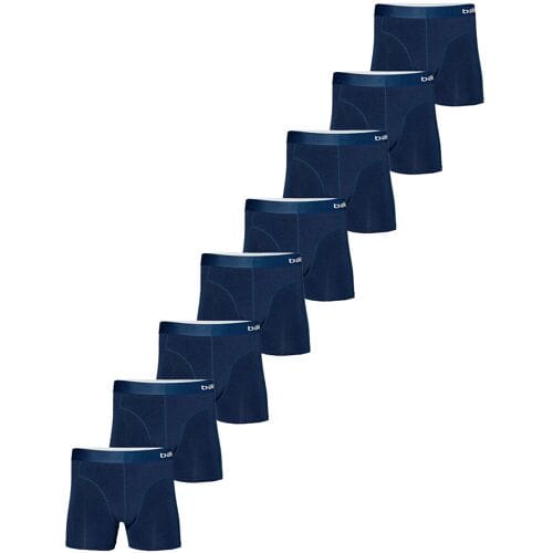 Apollo Bamboe boxershorts Navy - 8 Bamboo boxershorts heren Donkerblauw - Maat M