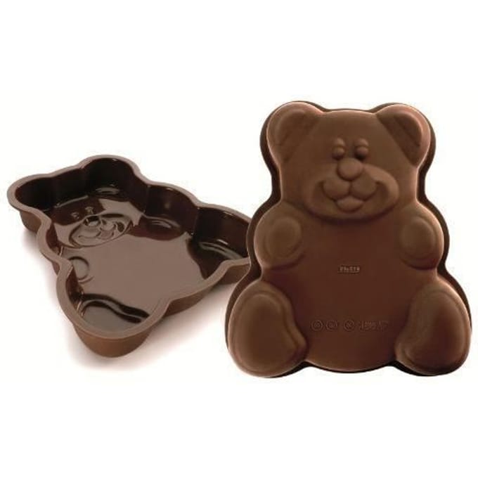 Moule en silicone - Ibili - Petit ours - 26x24x5,5 cm - Compatibele congélateur - Lave-vaisselle