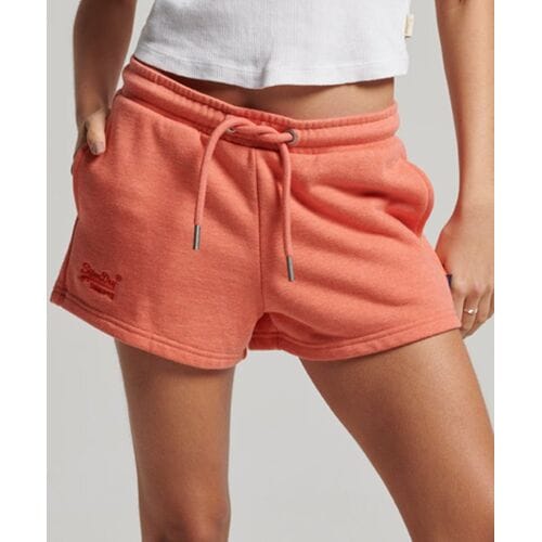 Geborduurde jersey damesshort Superdry Vintage Logo