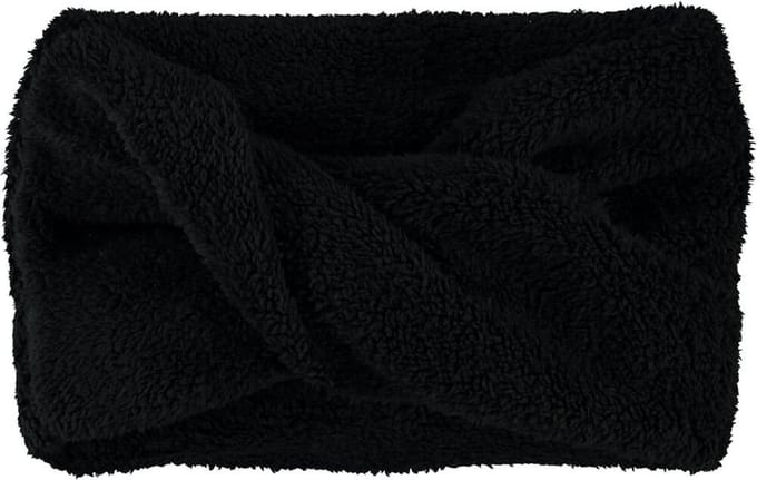 Sarlini Snood Fluffy Teddy Colsjaal Zwart