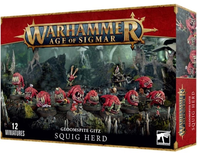 Warhammer Age Of Sigmar - Gloomspite Gitz - Squig Herd - 89-48