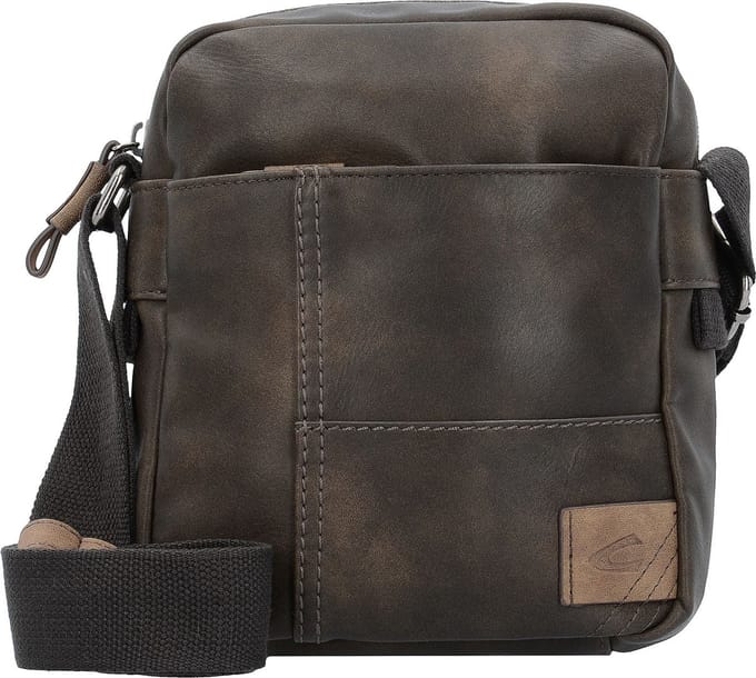 camel active Schoudertas Laos Shoulder Bag Brown Bruine