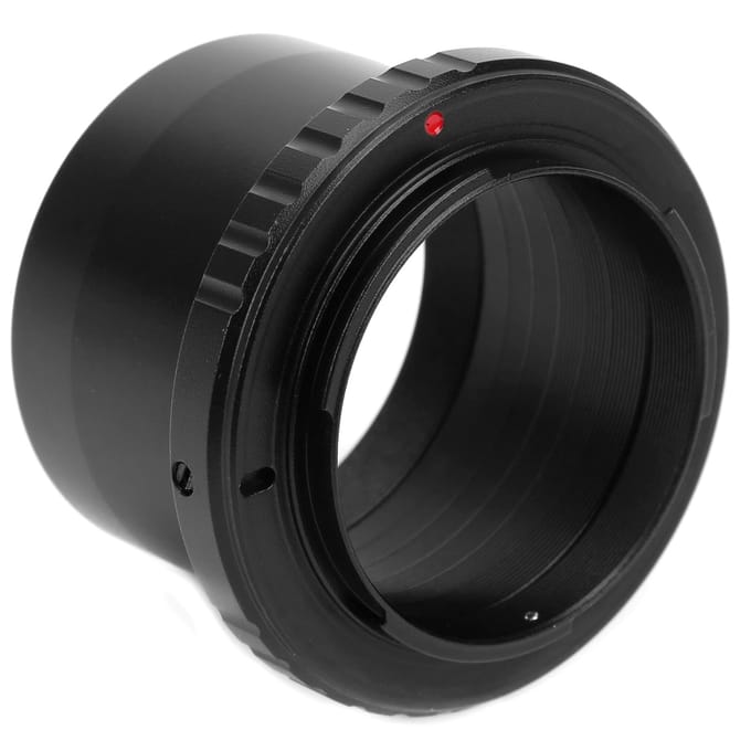 Telescoop 2in naar M48x0.75mm Adapter en Lensadapterring voor Nikon F Mount Camera gray