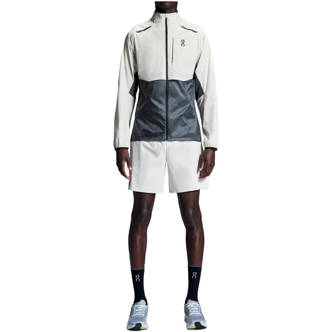 On Weather Jacket 2 M Silver | Eclipse Silver | Eclipse Size: L | Light Jackets Outlet | Heren | Zwart