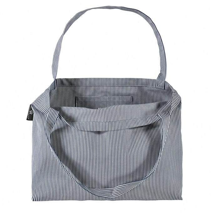 Wallabag - Tote Bag - Luiertas - Shopper - Mom Bag Summer Stripe Dark Blue