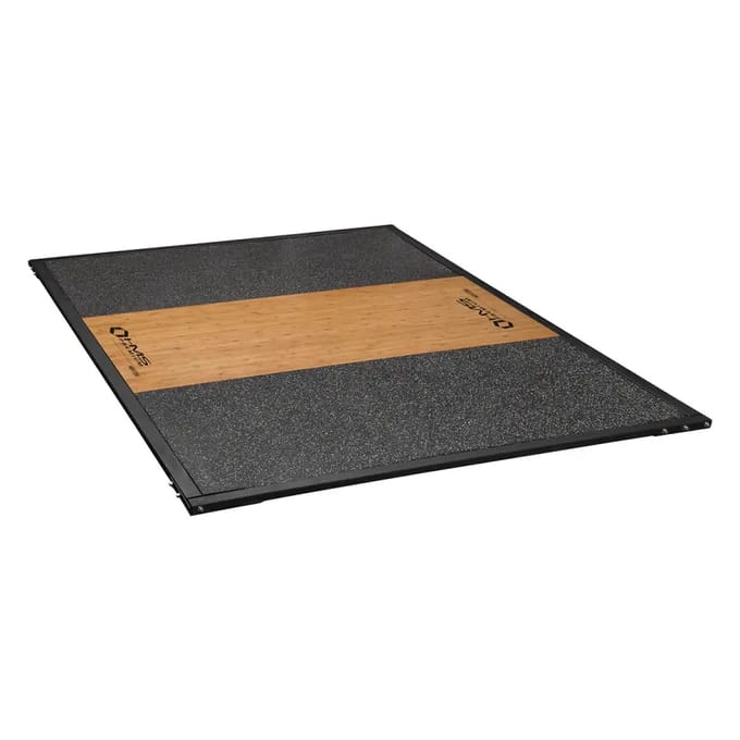 HMS Premium - Podest voor gewichtheffen - 2x3m - Staal, Rubber, Hout - 30mm