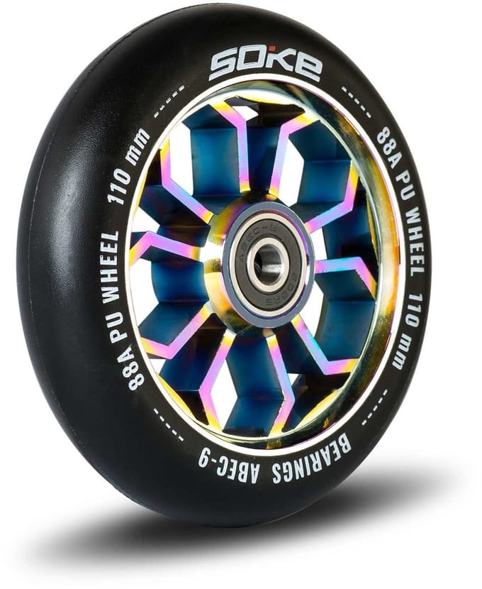 Stepwielen 110 mm Rainbow – 2 stuks
