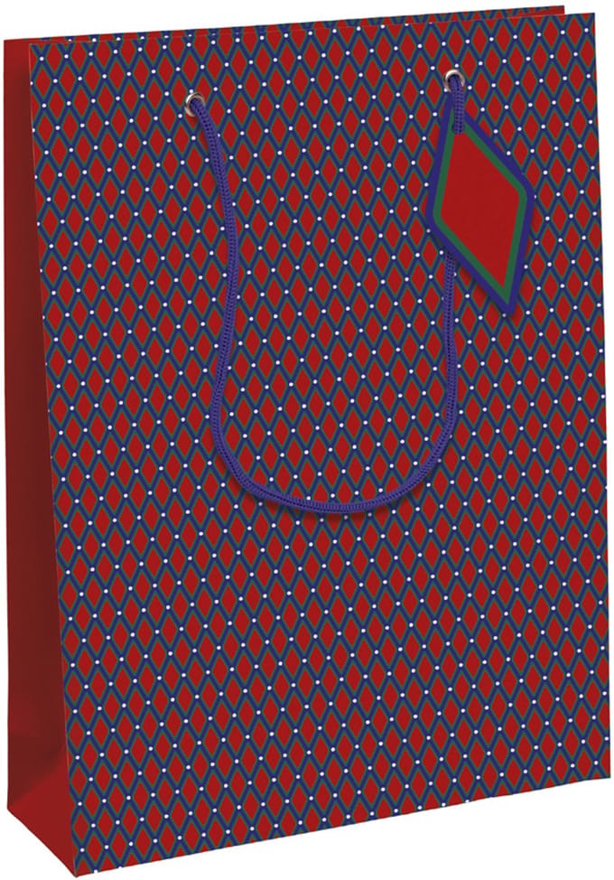 Clairefontaine cadeautas geometrisch patroon, middelmaat