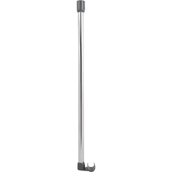 Msv Douchestang - Extra Steun - Eenvoudige Montage - Chroom - 60cm