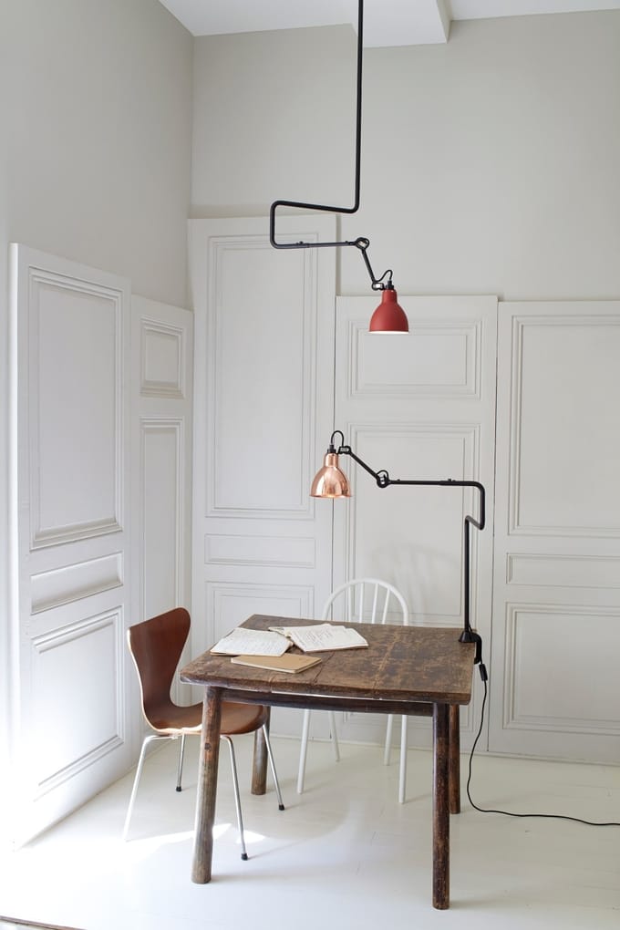 DCWéditions - LAMPE GRAS N°312 hanglamp - rood - rond