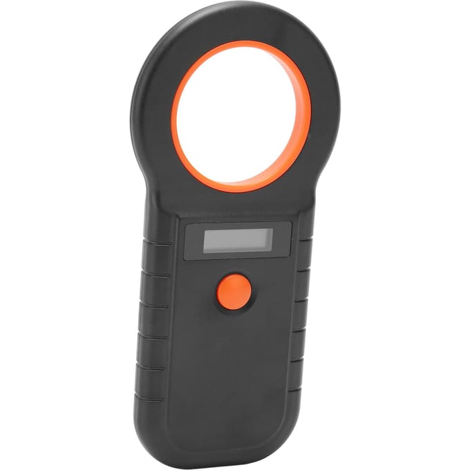 Pet Microchip Scanner 134.2Khz 125Khz EMID FDX B Bedraad USB Draadloos 2.4G Bluetooth Handheld Dier zwart