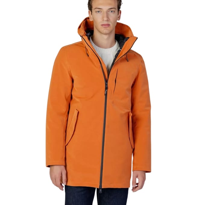 Aquascutum Active 3-Way Parka Roest Oranje Jas