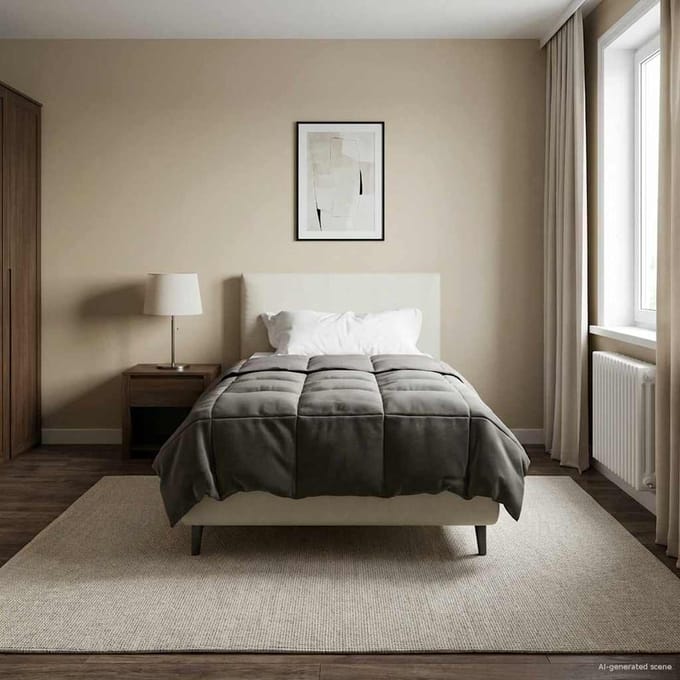 vidaXL - Winter - Duvet - 140 - x - 220 - cm - Winter - Microvezel - (100% - polyester)