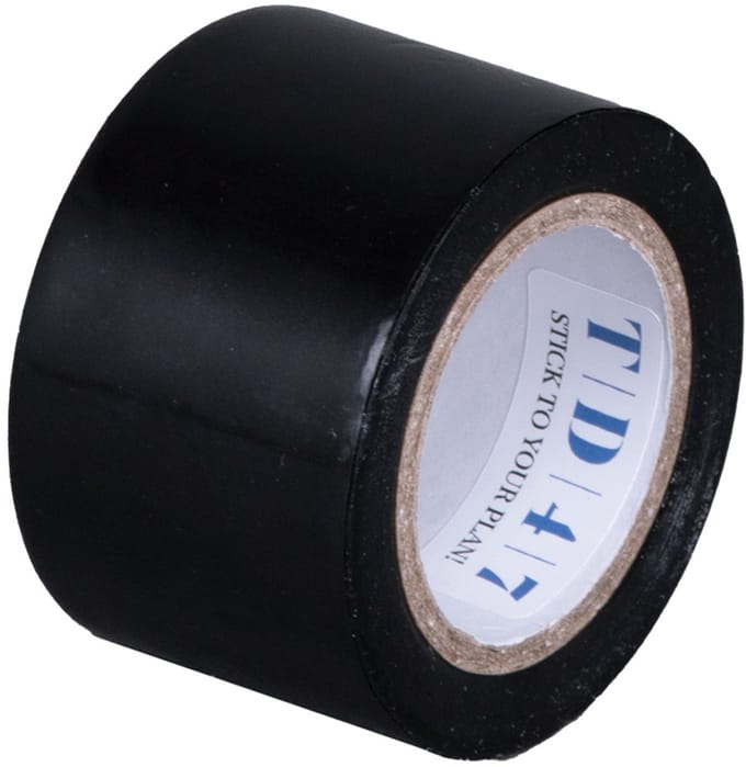 TD47 Professional PVC Isolatietape 38mm x 10m Zwart