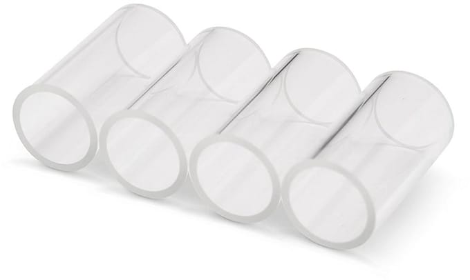 Glazen Buizen Set Zwart - Kwaliteit Bakonderdelen