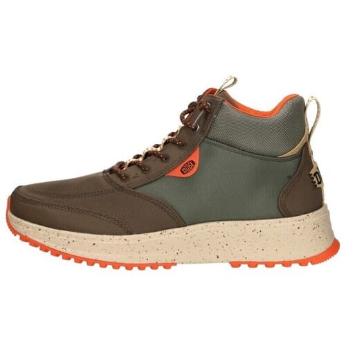 Laarzen HEYDUDE Tahoe Nylon Veterschoenen Hoog - groen - Maat