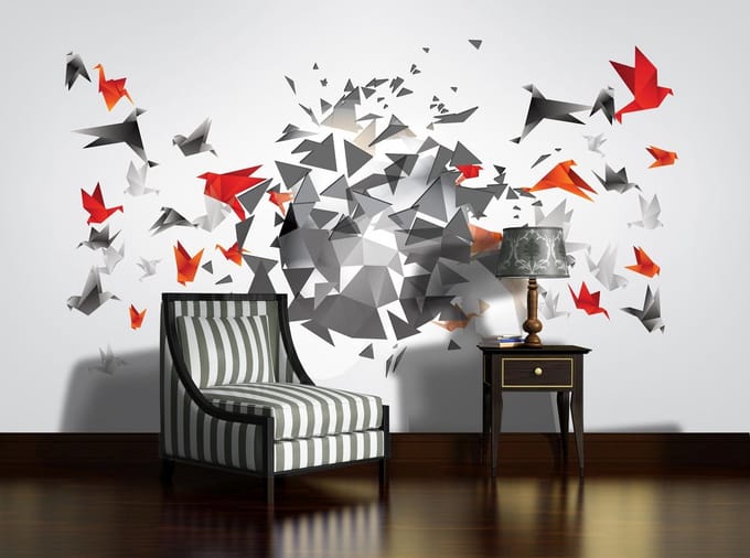 Poster | Rood | 104 x 70,5 cm