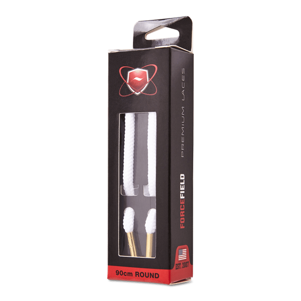 Forcefield Premium Laces Schoenverzorging Unisex - Wit - One Size - Poly (Polyester)