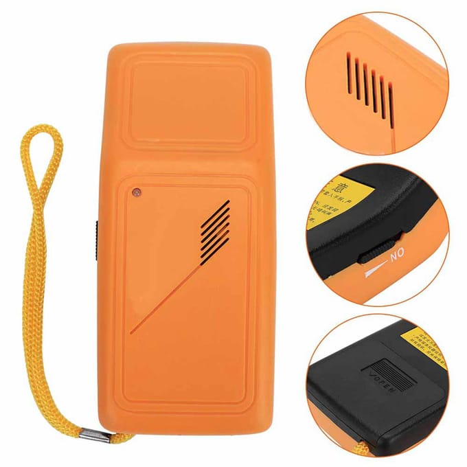 Handheld Naald Detector Hoge Gevoeligheid Metaal Scanner Naaimachine Accessoires orange