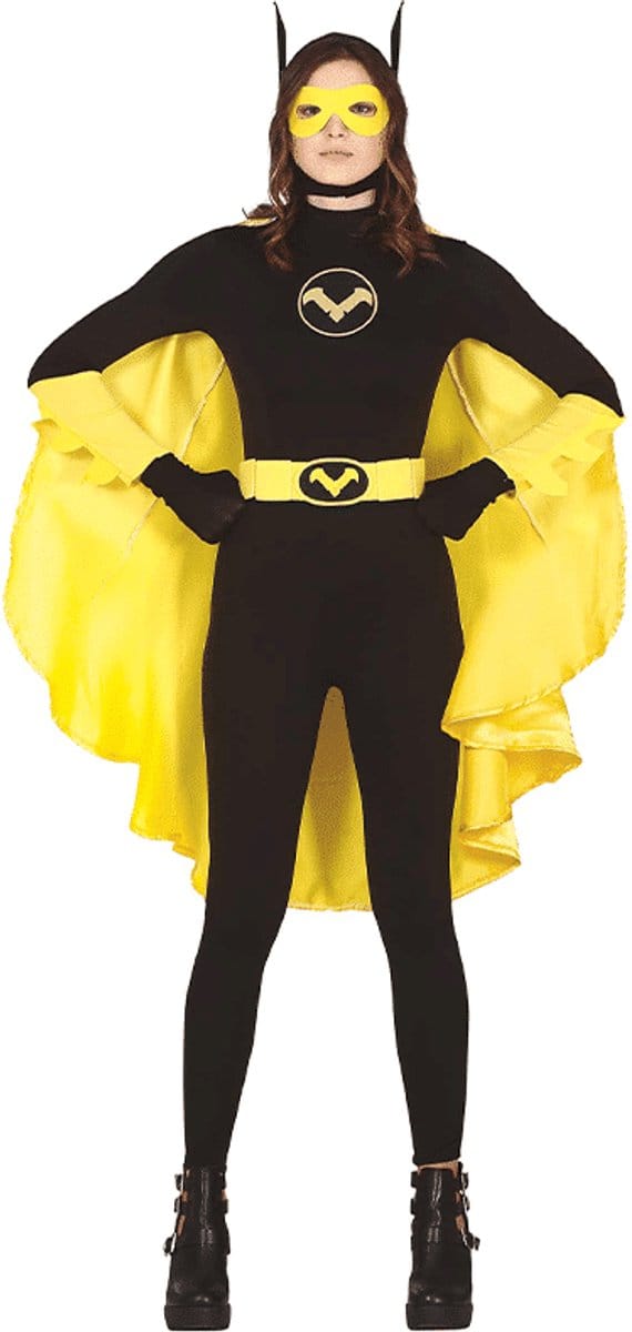 Fiestas Guirca - Black Heroine (14-16 jaar) - Carnavalskleding - Carnaval - carnavalskleding 2027 - Carnaval kostuum