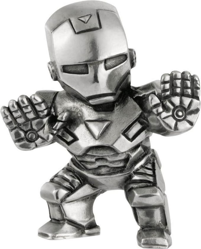Marvel Tinnen Mini Figuur Iron Man 5 cm - Collector's Item