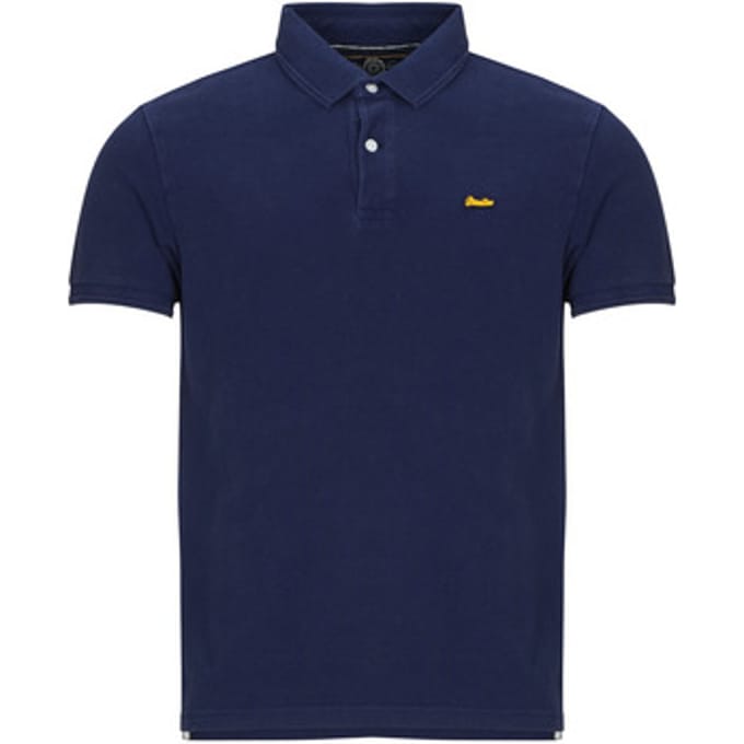 Superdry Classic Pique Poloshirt Relaxed Pasvorm Blauw Grootte: M